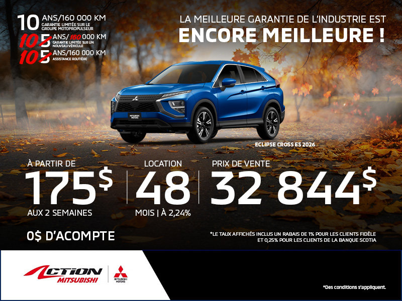 Mitsubishi Eclipse Cross 2026