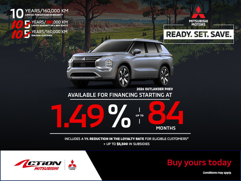 2026 Mitsubishi Outlander PHEV
