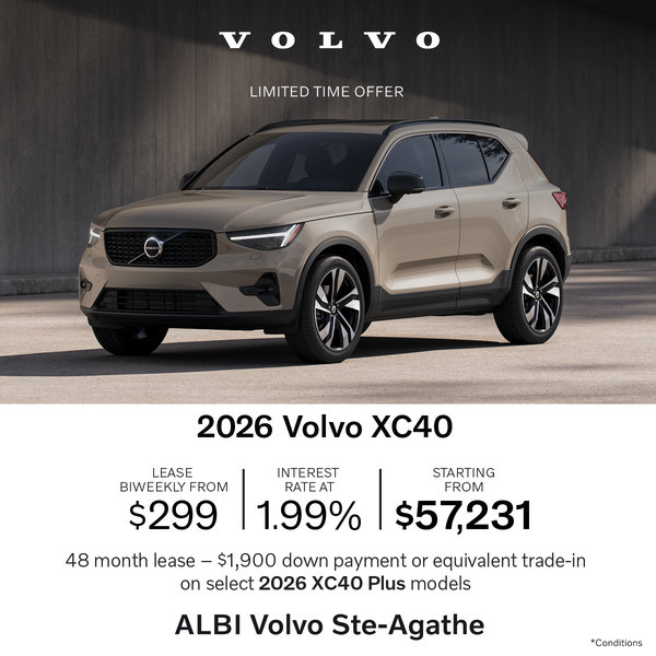 2026 Volvo XC40