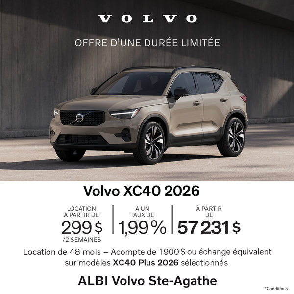 Volvo XC40 2026