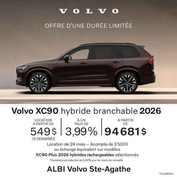 Volvo XC90 PHEV 2026