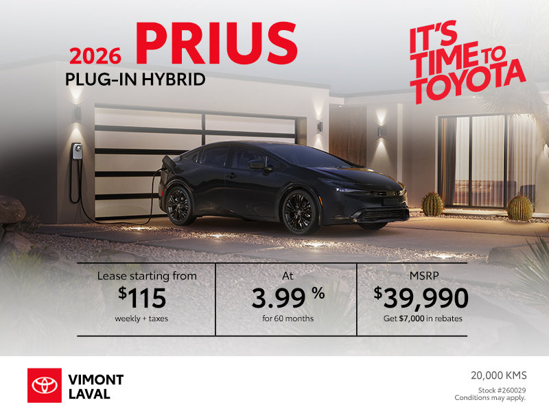 2026 Prius Plug-in Hybrid
