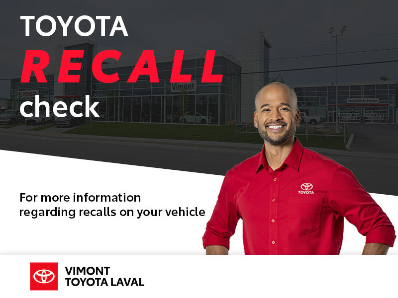 Toyota recall check