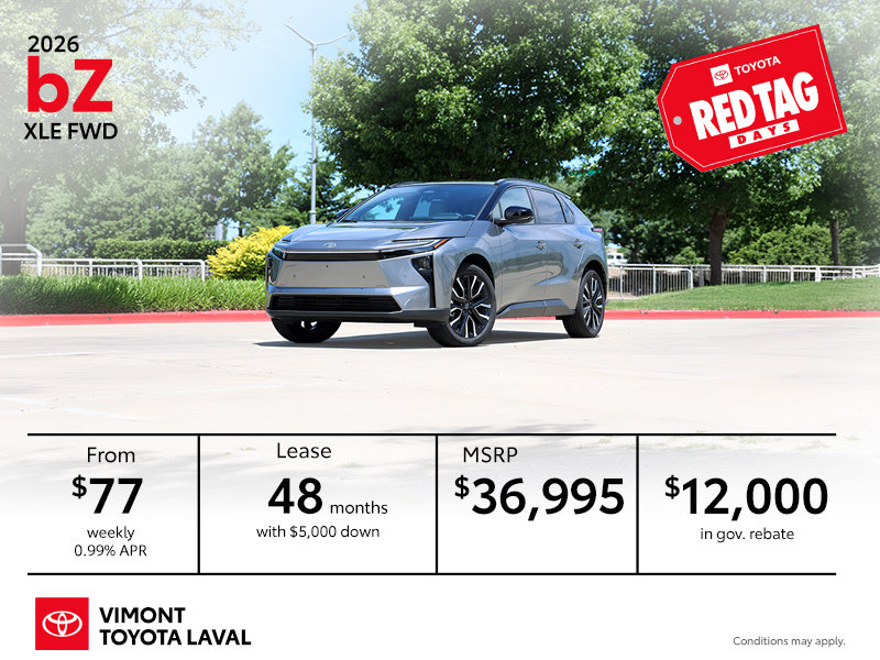 2026 bZ XLE FWD