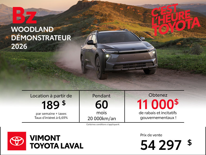 Toyota bZ Woodland  2026