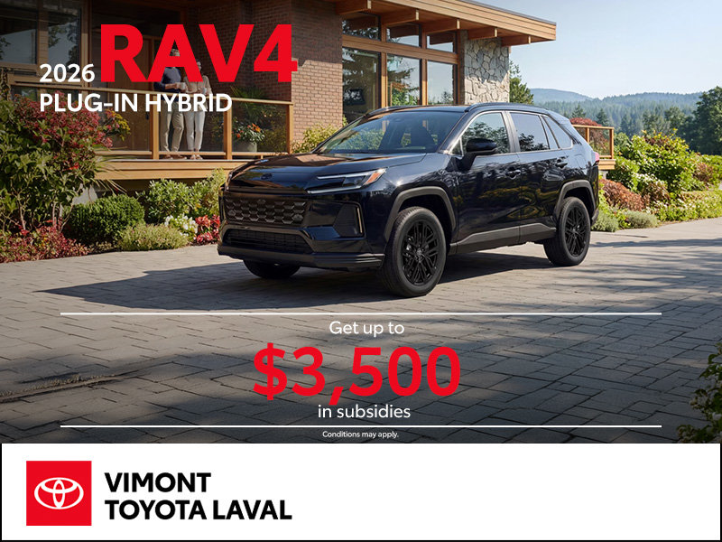 2026 Toyota RAV4 Plug-in Hybrid