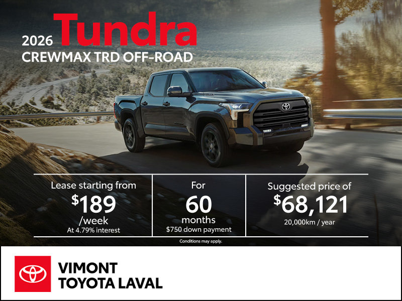 2026 Toyota Tundra