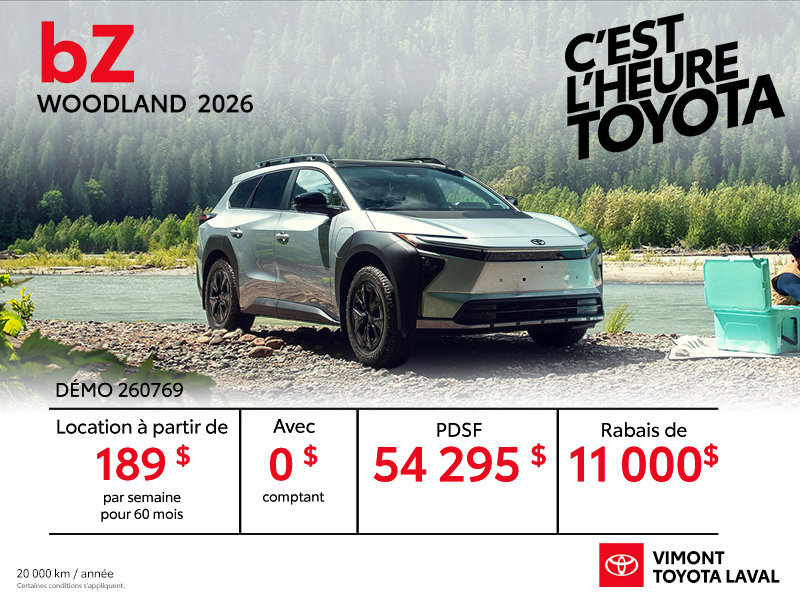 bZ Woodland 2026