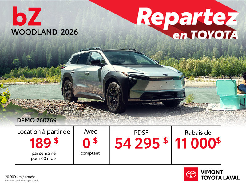 bZ Woodland 2026