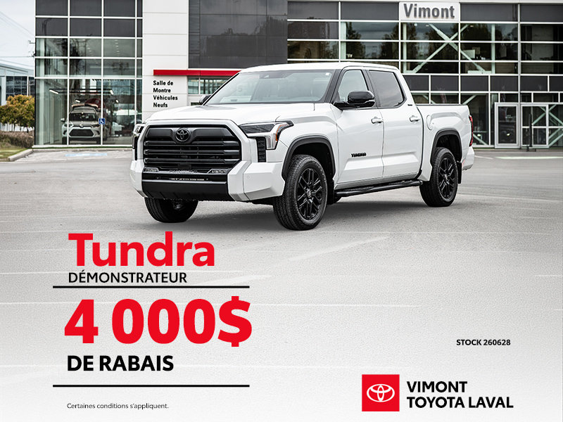 Tundra Démonstrateur