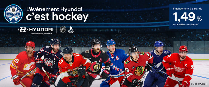 L'évènement Hyundai C'est Hockey.