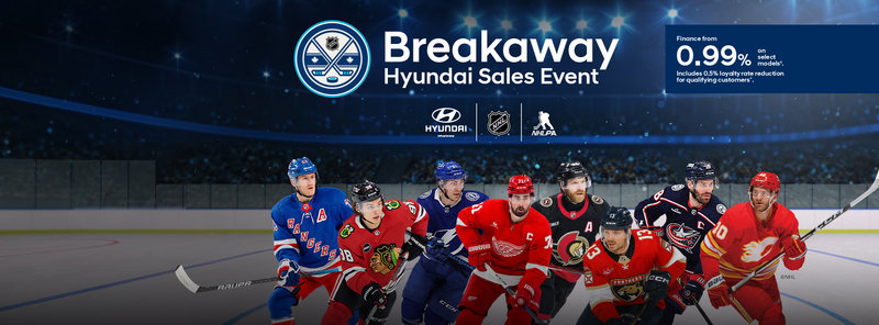 Breakaway Hyundai Sales Event.