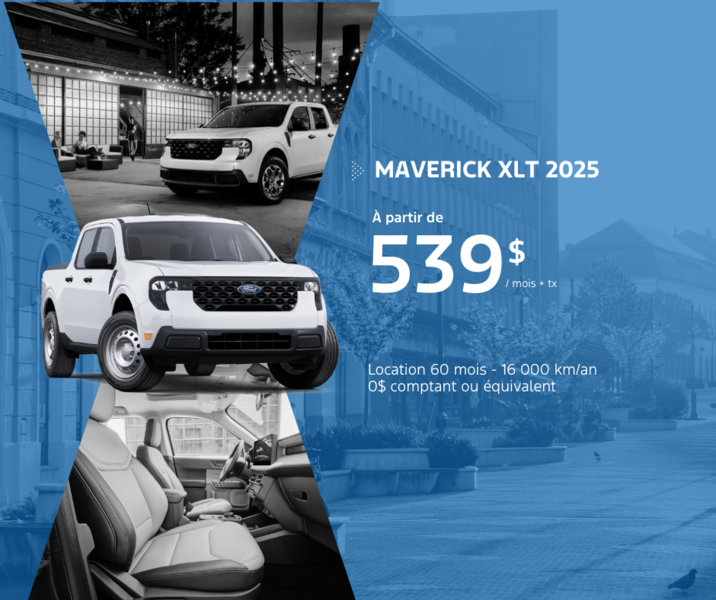 Procurez-vous votre Maverick 2025