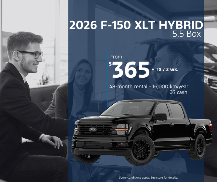 Get the 2026 F-150 XLT HYBRID