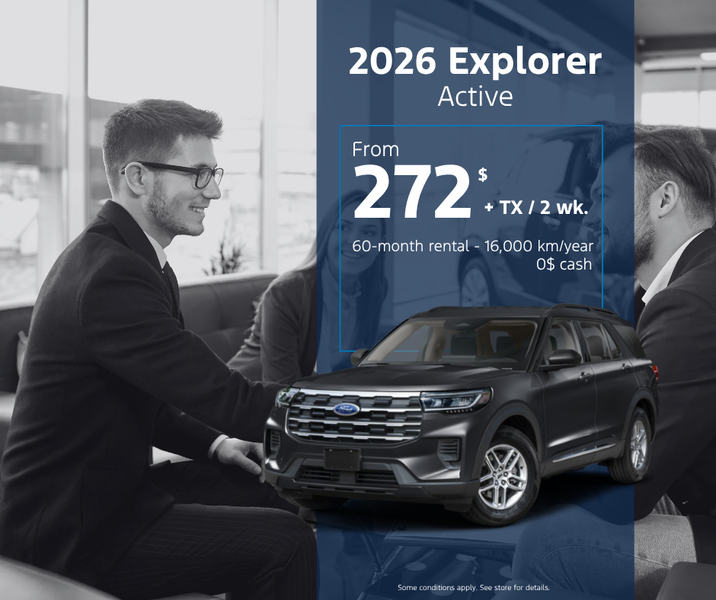 Get the 2026 Explorer Active