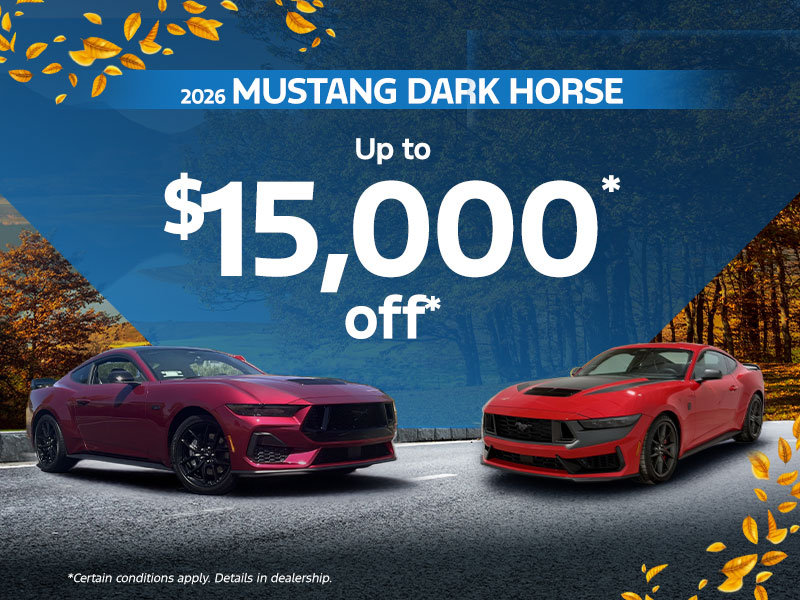 2026 Mustang Dark Horse