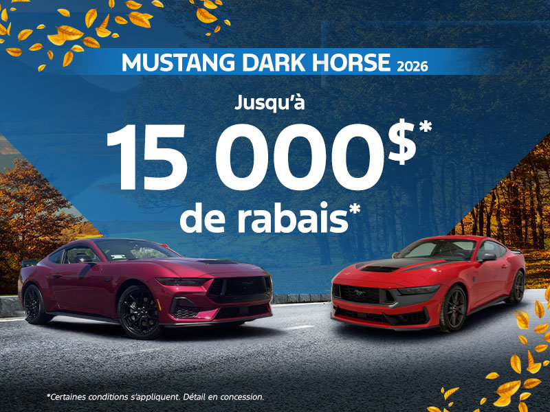 Mustang Dark Horse 2026
