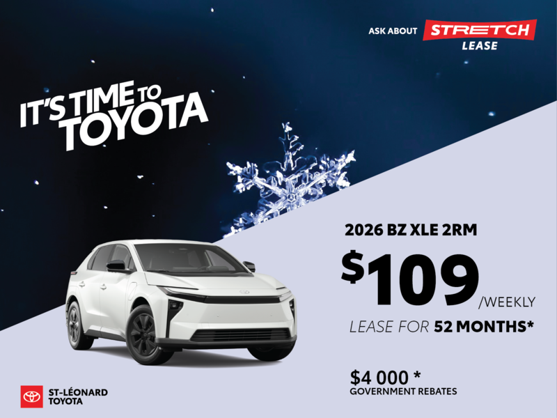 BZ4X 2026 Offer: $109/Weekly.