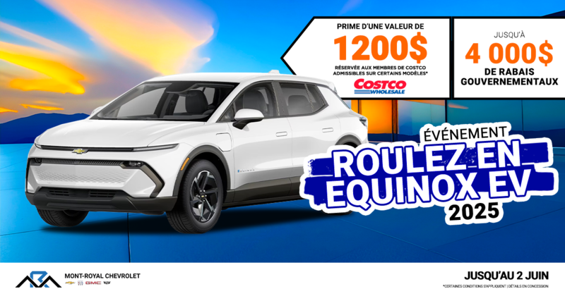 ÉVÉNEMENT ROULEZ EN EQUINOX EV 2025