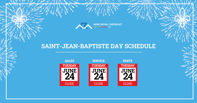 SAINT JEAN BAPTISTE DAY SCHEDULE