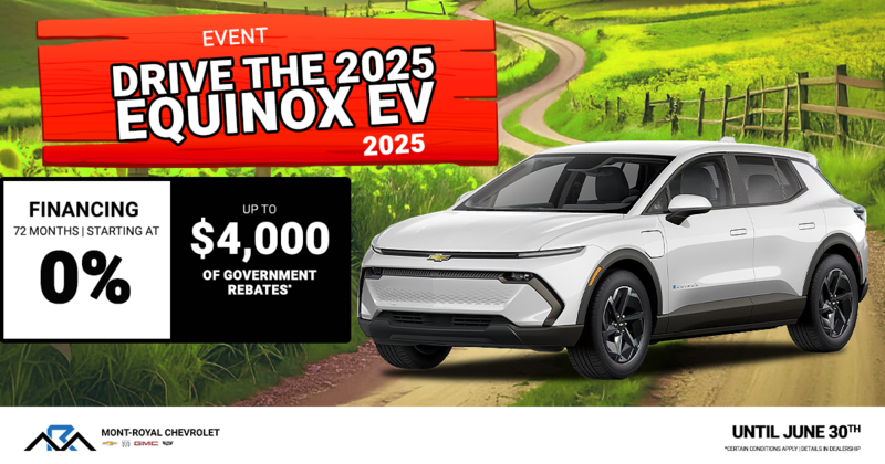 DRIVE THE 2025 EQUINOX EV EVENT