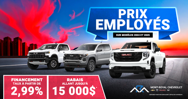 VENTE PRIX EMPLOYÉS !