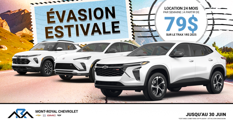 ÉVASION ESTIVALE !
