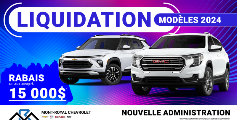 MÉGA LIQUIDATION SUR NOS MODÈLES 2024 !