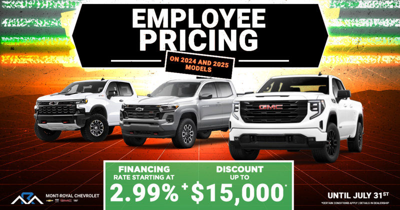 EMPLOYEE PRICING EVENT !
