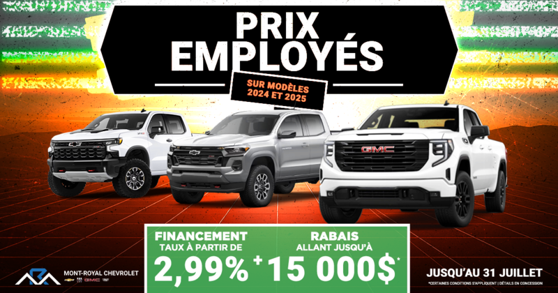 VENTE PRIX EMPLOYÉS !