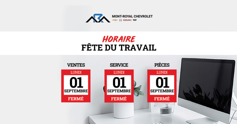 HORAIRE FÊTE DU TRAVAIL