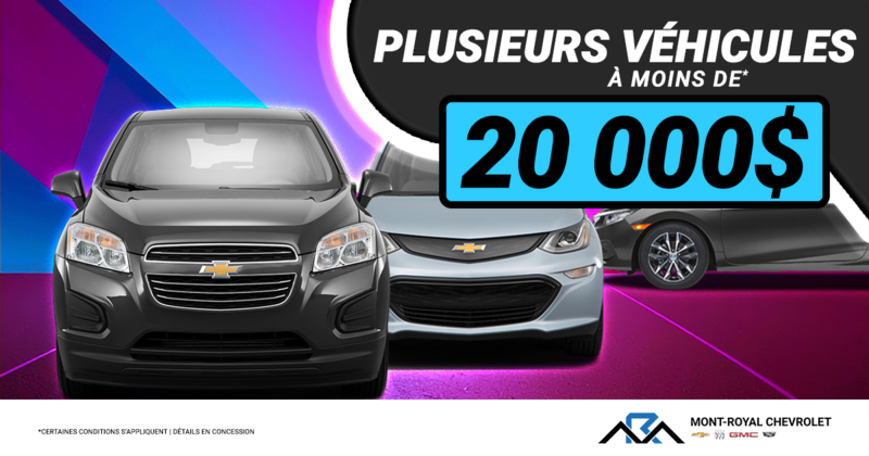 INVENTAIRE À MOINS DE 20 000$