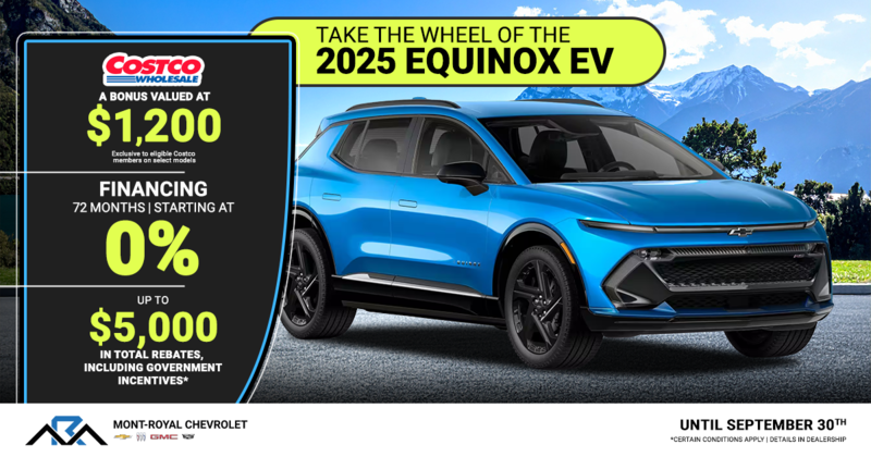 TAKE THE WHEEL OF THE 2025 EQUINOX EV EVENT
