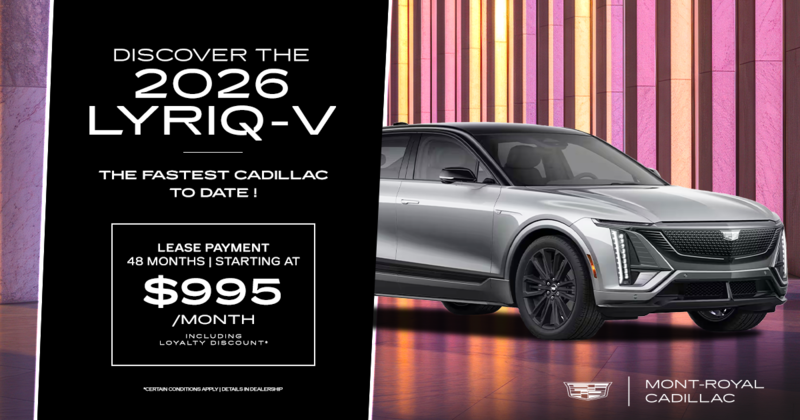 DISCOVER THE 2026 LYRIQ-V !