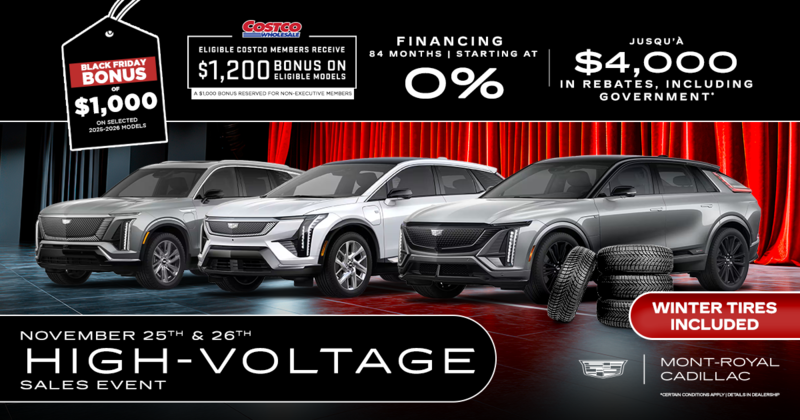 HIGH-VOLTAGE SALES EVENT