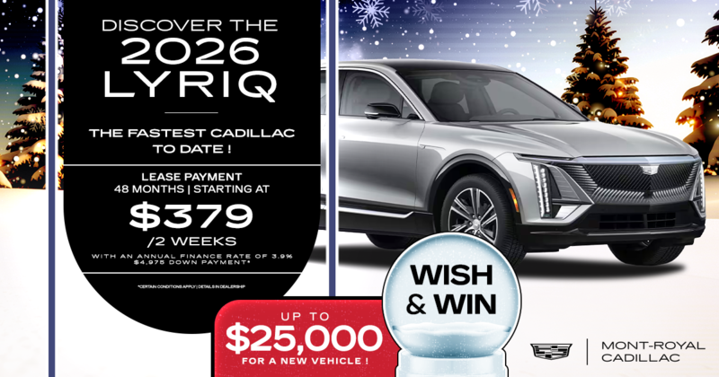 DISCOVER THE 2026 LYRIQ !