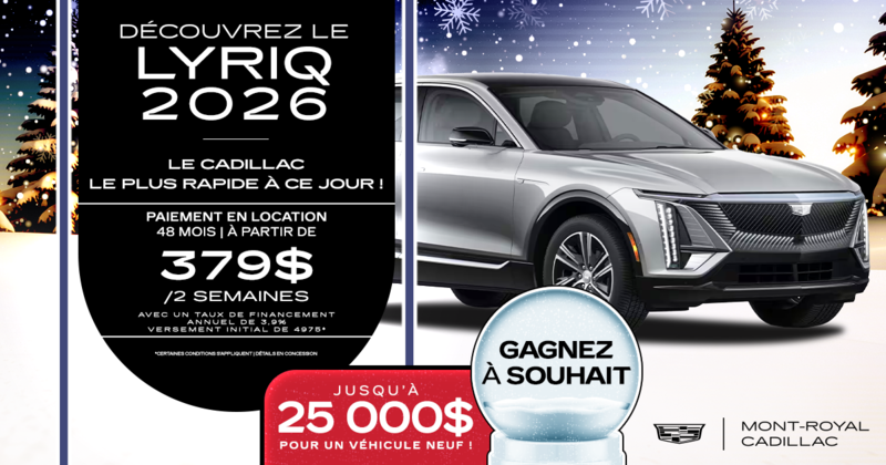 DÉCOUVREZ LE LYRIQ 2026 !