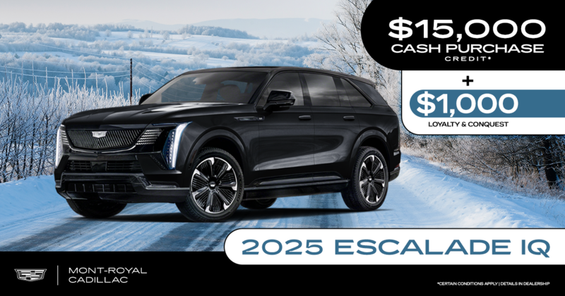 2025 ESCALADE IQ !