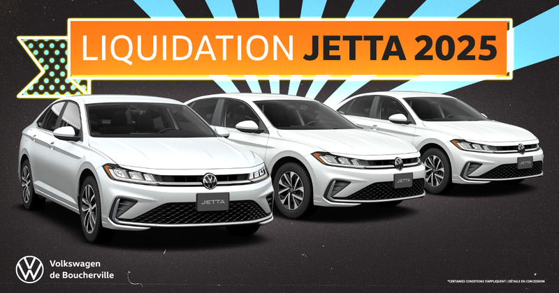 LIQUIDATION JETTA 2025 !