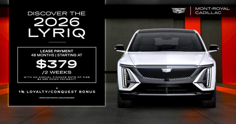 DISCOVER THE 2026 LYRIQ !