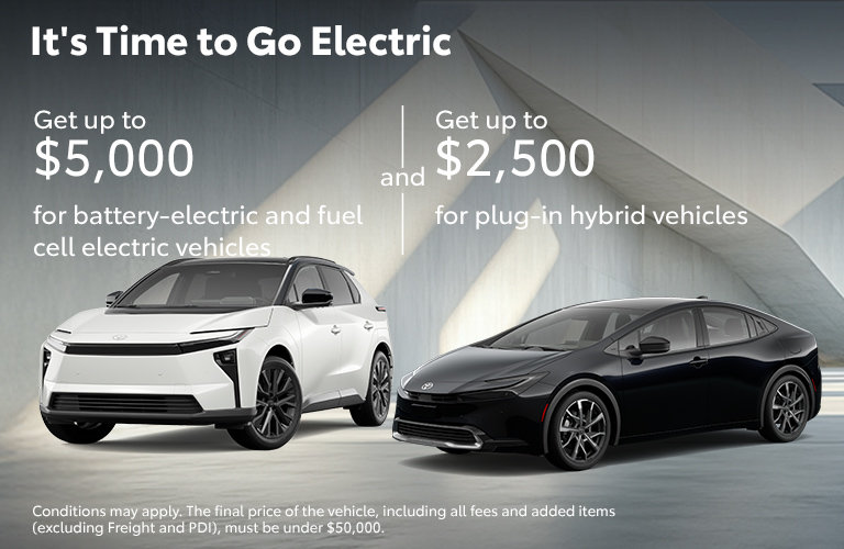 New incentives for electric vehicles have arrived!
