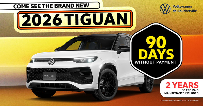 COME AND SEE THE ALL-NEW 2026 TIGUAN !