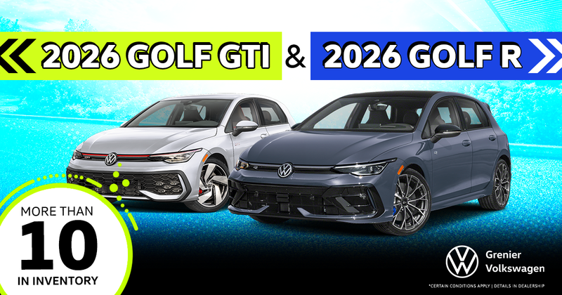 2026 GOLF GTI AND R !