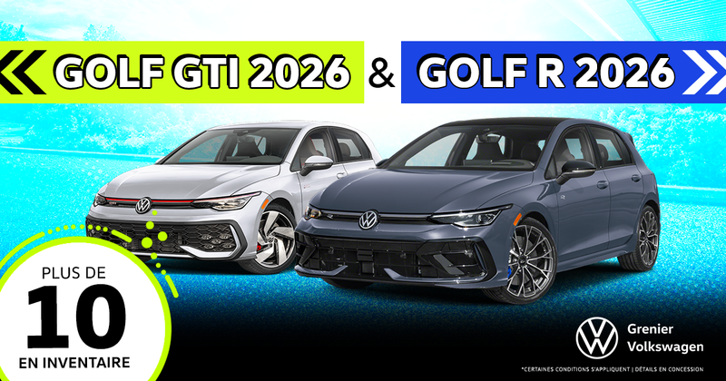 GOLF GTI ET R 2026
