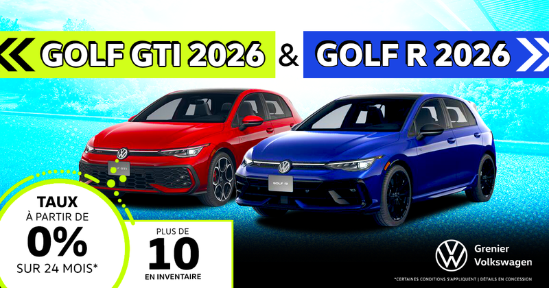 GOLF GTI ET R 2026