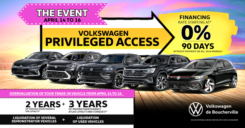 VOLKSWAGEN PRIVILEGE ACCESS EVENT!
