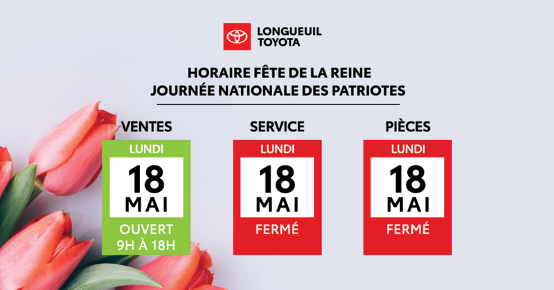 HORAIRE FÊTE DE LA REINE
