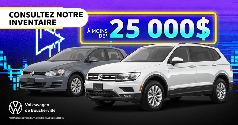 INVENTAIRE À MOINS DE 25 000$ !
