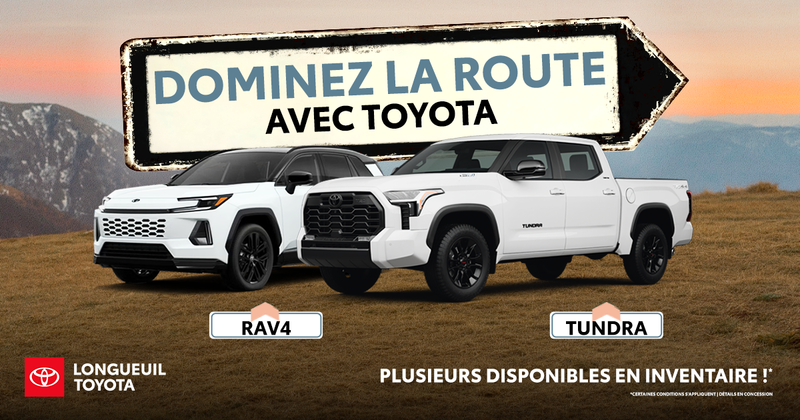 DOMINEZ LA ROUTE AVEC TOYOTA !