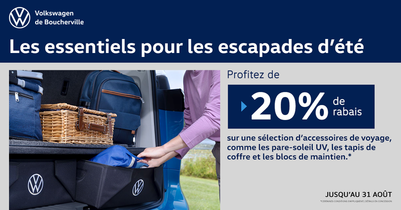 LES ESSENTIELS POUR LES ESCAPADES D'ÉTÉ !